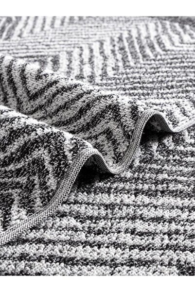 Karna Home Бавовняний односторонній рушник з жакардовим візерунком Karna Premıum Alvaro - 70 x 140