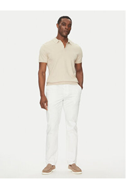 Tommy Hilfiger Pantaloni chino pentru bărbați MW0MW37873 albi