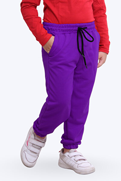 panios kids Φόρμα - Μωβ - Βασικό jogger