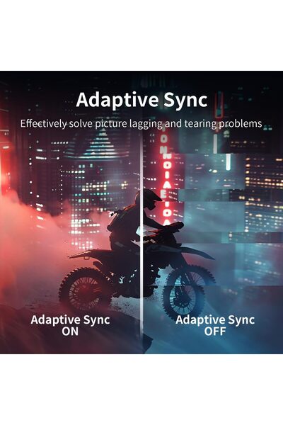 Genaric FeuVision 24.5inch Gaming Monitor, FHD 1920x1080p, IPS Panel, Adaptive Sync