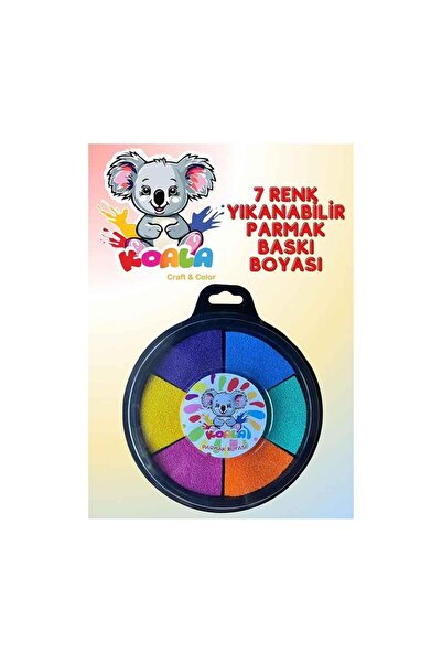 Koala Parmak Boyama 7 Renk