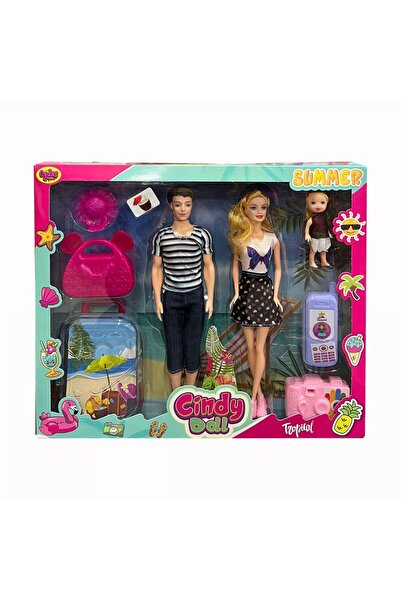 OYDAS OYDAŞ CİNDY DOLL ANNE BABA ÇOCUK SET