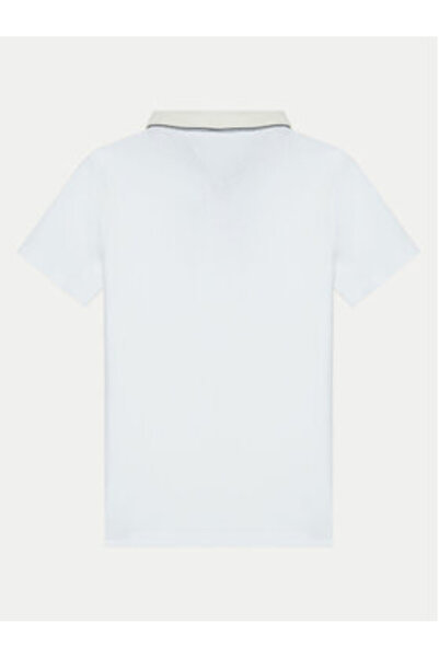 Tommy Hilfiger Polo pentru băieți KB0KB09332 Alb
