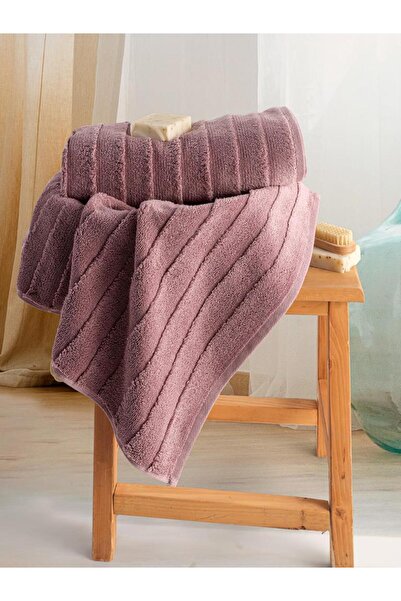 Karna Home Бавовняний односторонній рушник з жакардовим візерунком Karna Premıum Venna - 50 x 90