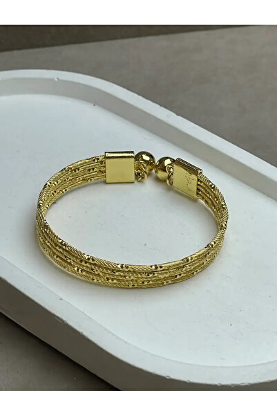 atom butik Çelik birleşik 5’li ajda model bilezik kelepçe