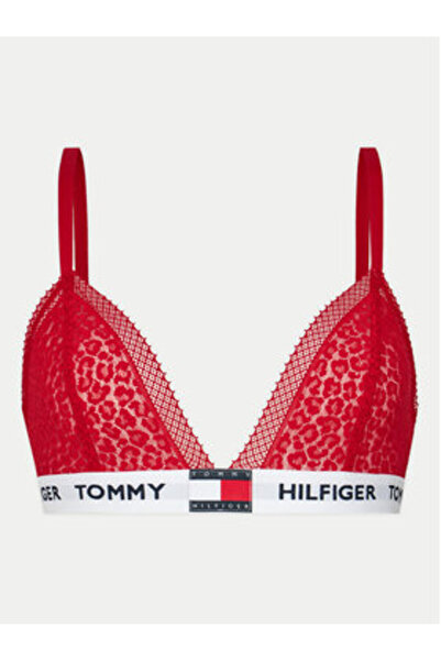 Tommy Hilfiger Women's Bralette bra UW0UW05610 Red