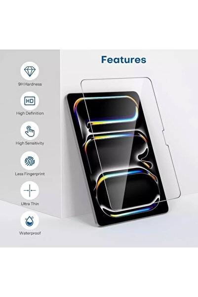 Optim Solution Sticlă de protecție pentru ecranul Apple iPad Pro 11 (2024),