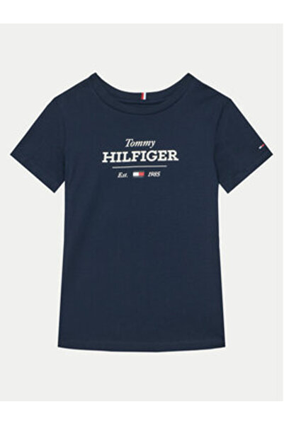 Tommy Hilfiger Tricou băieți KB0KB09356 albastru