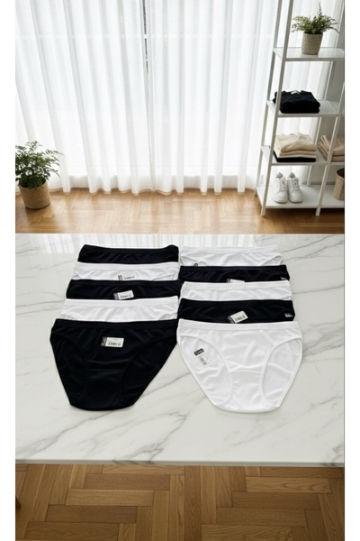 Tutku KADIN KÜLOT 10’LU LASTİĞİ YAZILI