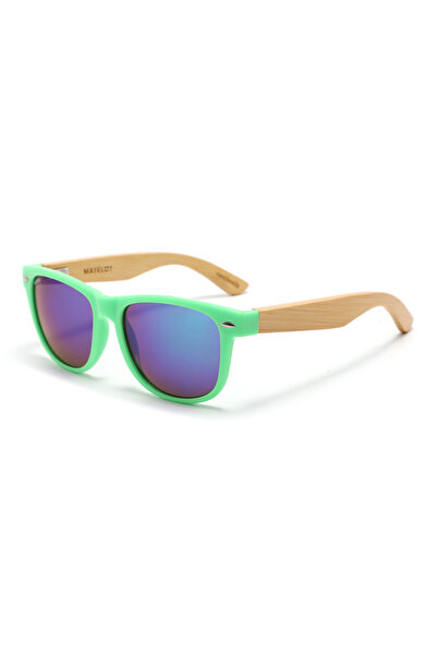 MATELOT GREEN EDITION sunglasses, polarized lenses and bamboo wood arms