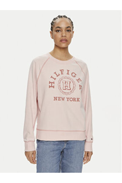 Tommy Hilfiger Hanorac pentru femei WW0WW41239 roz