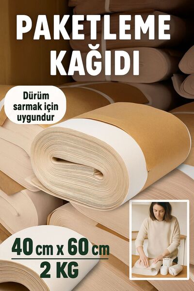 MERİP PLASTİK AMBALAJ KAĞIDI- 2 KG- 40X60 CM- TABAK, BARDAK SARMA VE KORUMA-TAŞINMA PAKETLEME KAĞIDI