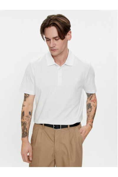 BALDESSARINI Polo bărbătesc 10044 5190 Alb