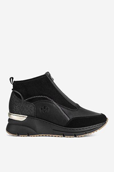 Rieker γυναικεία μπότα 5905588678816 Μαύρη