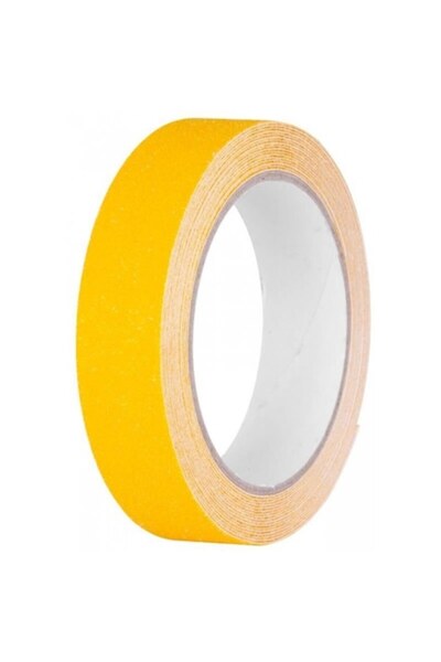Strend Pro Bandă adezivă antiderapantă, extra durabilă, 25 mm x 5 m, galbenă,