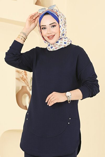 ModaMerve Taş Detaylı İkili Takım 2728AYD574-MS Laci