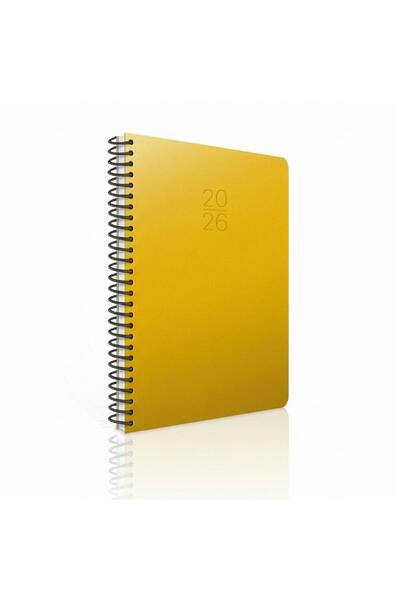 Gıpta 2026 Günlük Ajanda Spiralli Sert Kapak 20x28 cm 336 Sayfa-419-SEK