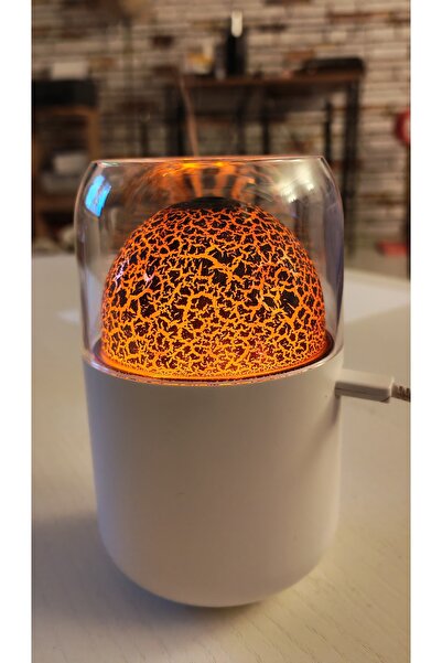 BLUE İNTER Y10 HAVA NEMLENDİRİCİ VOLKAN ŞEKLİNDE VE DEĞİŞEN IŞIKLI 3 MODLU