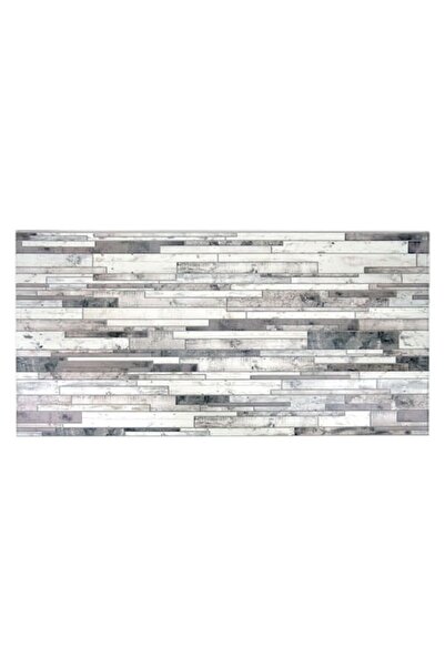 Artool Panou decorativ, PVC, model 3D cu piatră, nuanțe de gri deschis și înc...