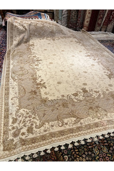 RD RAMAZAN DAĞ EL HALI SANATI El Dokuma Has Halı Pera Tuğralı İpek Ebat 250x186