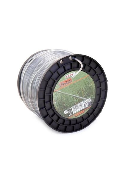 richmann exclusive Sârmă de schimb pentru trimmer cu inserție metalică, DUO, 3 mm x 168 m,