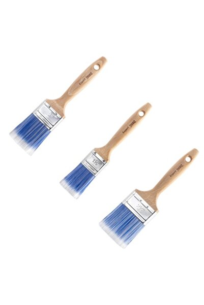 beorol Set 3 pensule pentru vopsele acrilice și latex, 38, 50, 63 mm, Expert