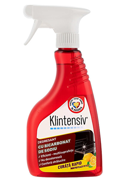 KLINTENSIV Degresant cu Bicarbonat 500 ml – Putere Naturală de Curățare, Elim...