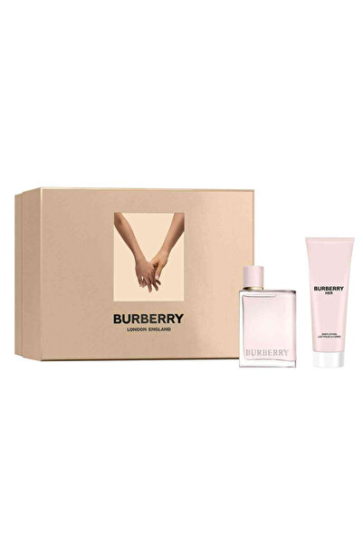 BURBERRY Set Burberry: Her, Eau De Parfum, For Women, 50 ml + Her, Moisturizing, Body Lotion, 75 ml
