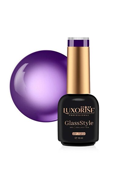 LUXORISE GlassStyle Semi-Permanent Nail Polish - Violet Moon 10ml