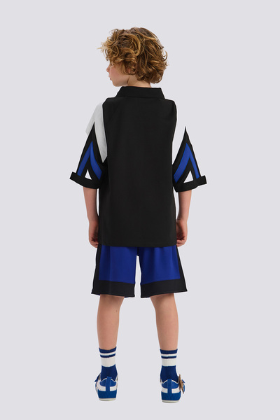 Nebbati Boy Black Tshirt