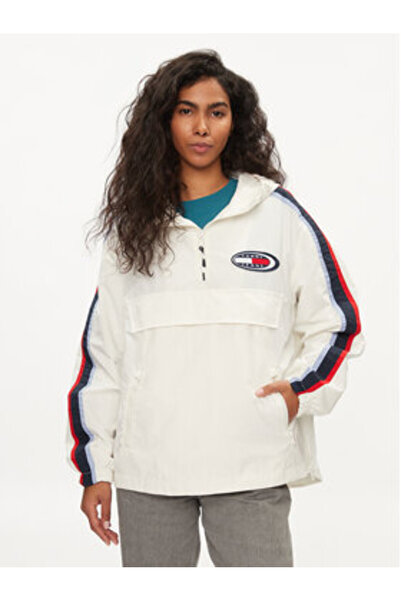 Tommy Jeans Women's Anorak jacket DW0DW18151 White