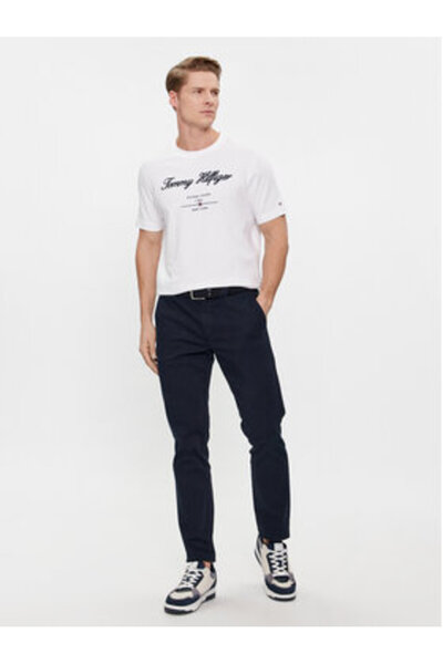 Tommy Hilfiger Tricou bărbătesc MW0MW33691 Alb