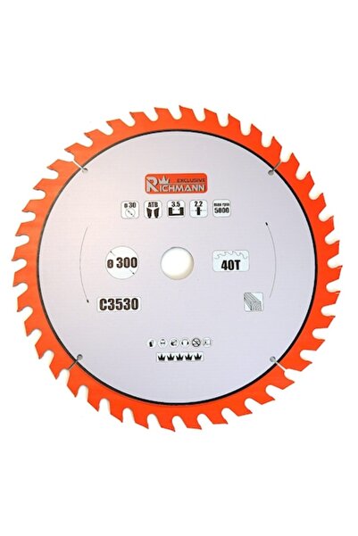 richmann exclusive Lamă de ferăstrău circular Vidia pentru lemn, 40 de dinți,...