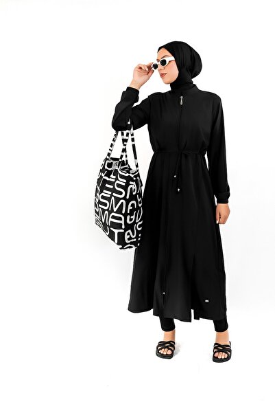 TESMAY TAM KAPALI UZUN TESETTÜR MAYO