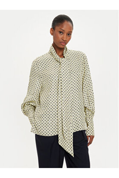 Tommy Hilfiger Women's Blouse WW0WW42294 Yellow