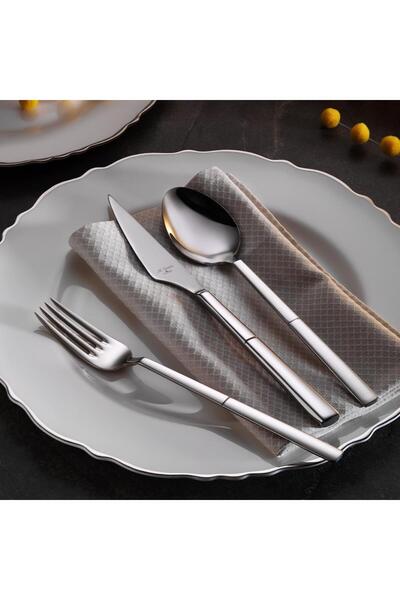 Aryıldız Gusto Prestige Matte 89 Pieces 12 Person Fork Spoon Knife Set
