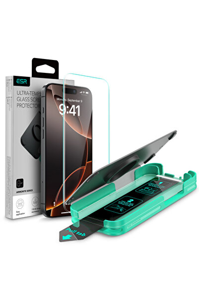 ESR Apple iPhone 17 Anti-Static Temperli Full Cam Ekran Koruyucu Kolay Kurulu...