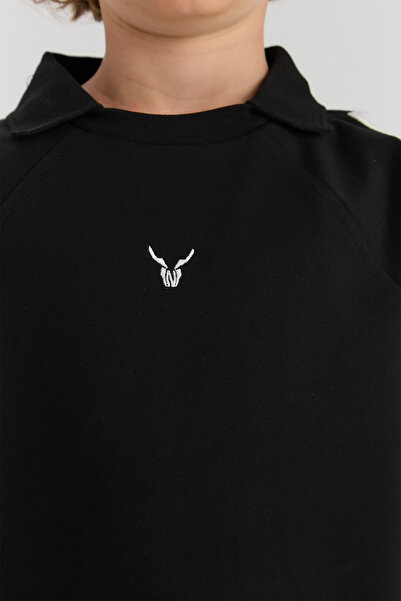 Nebbati Boy Black Tshirt