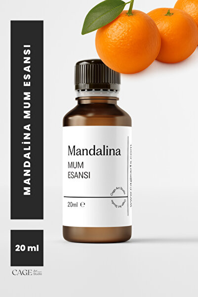 Cageartstudio Mandalina Mum Esansı 20 Ml, Yüksek Kalite Mum Esansı, Mum Koku ...