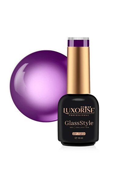 LUXORISE GlassStyle Semi-Permanent Nail Polish - Grape Escape 10ml