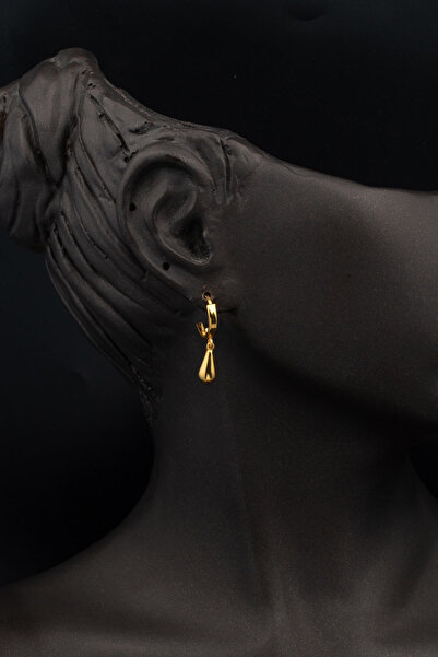 Bilezikci Damla Sallantılı 22 Ayar Altın Küpe