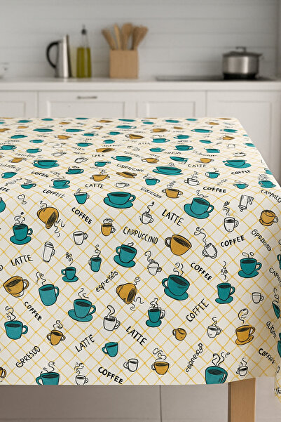 MEKİK BUTİK RAŞEL KUMAŞ DERTSİZ MASA ÖRTÜSÜ SOFRA BEZİ LEKE TUTMAZ