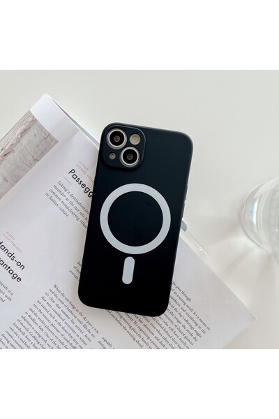 Apple MagSafe Case for iPhone 12 - Silicone, Camera Protection, Magnetic, Wireless Charging, Flippy,