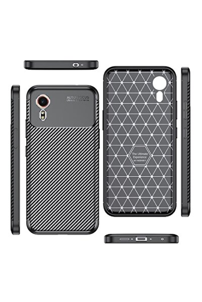 FILL Carcasă de înaltă protecție pentru Samsung Galaxy Xcover7, fibră de carb...