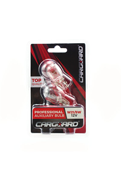 CarGuard Set 2 becuri auto W21/5W CarGuard, 12 V