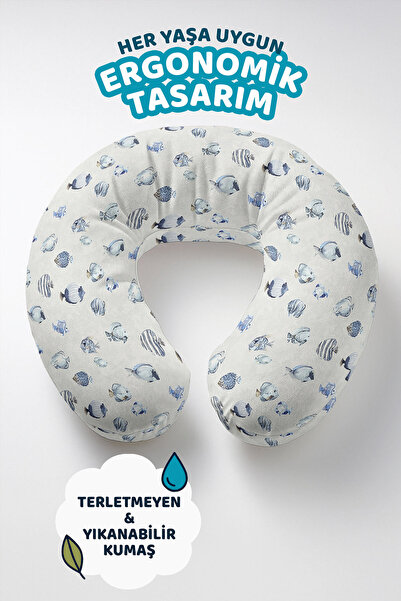 Evimde Bambaşka Morska stvorenja Sa deznom Pamuk paket jastuka za vrat - jast...