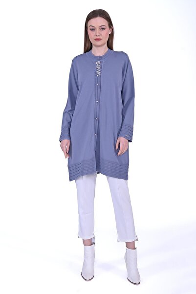 Invee سترة تريكو مزينة بالأحجار من ميرديفين HAVACI