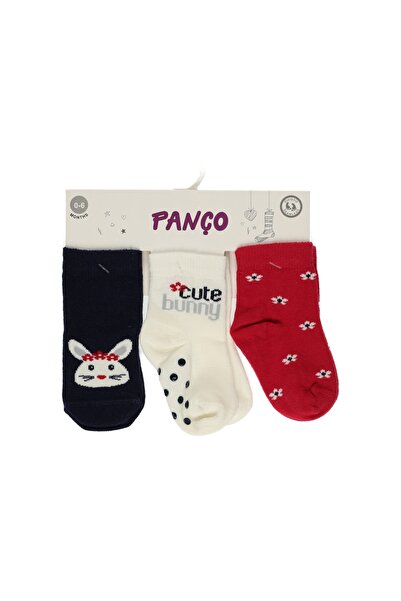 Panço Kız Renksiz Dış Alım Çorap