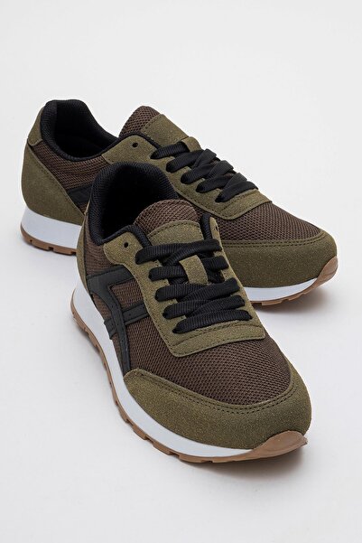 CCWAY AYAKKABI Anorak sportske cipele sa vezicama za žene KAKI CRNE