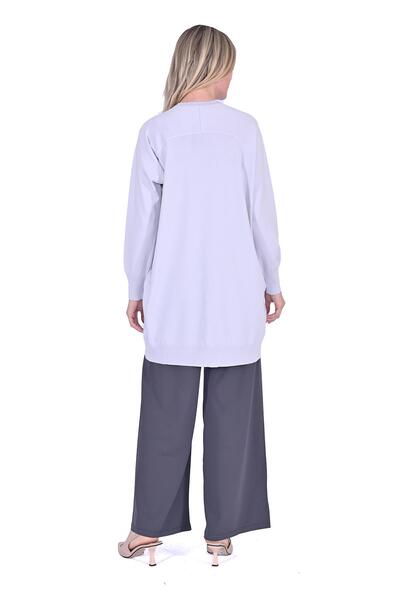 Invee Yusufcuk Knitwear Cardigan Light Gray